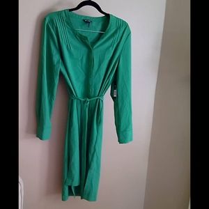 Nic + Zoe Kelly green dress
